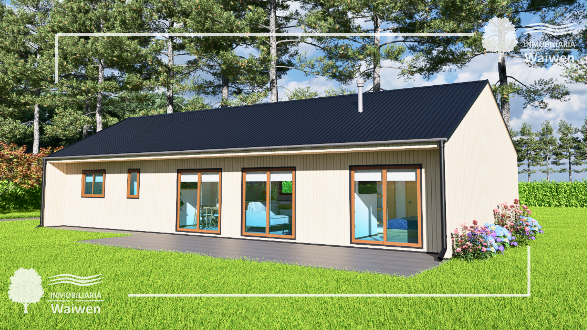 Model M100 Model - modern cabin design